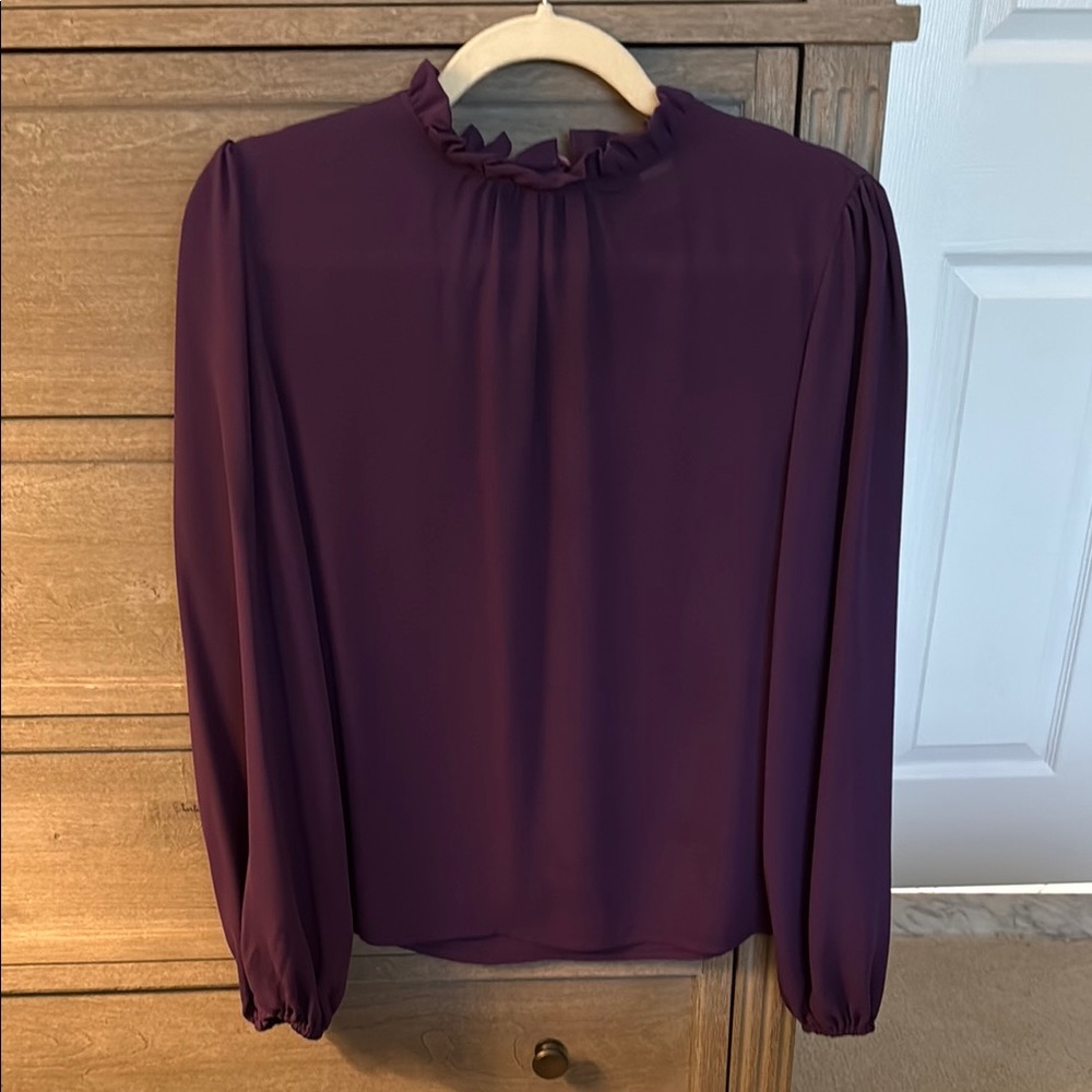 Elegant Purple Women's Top